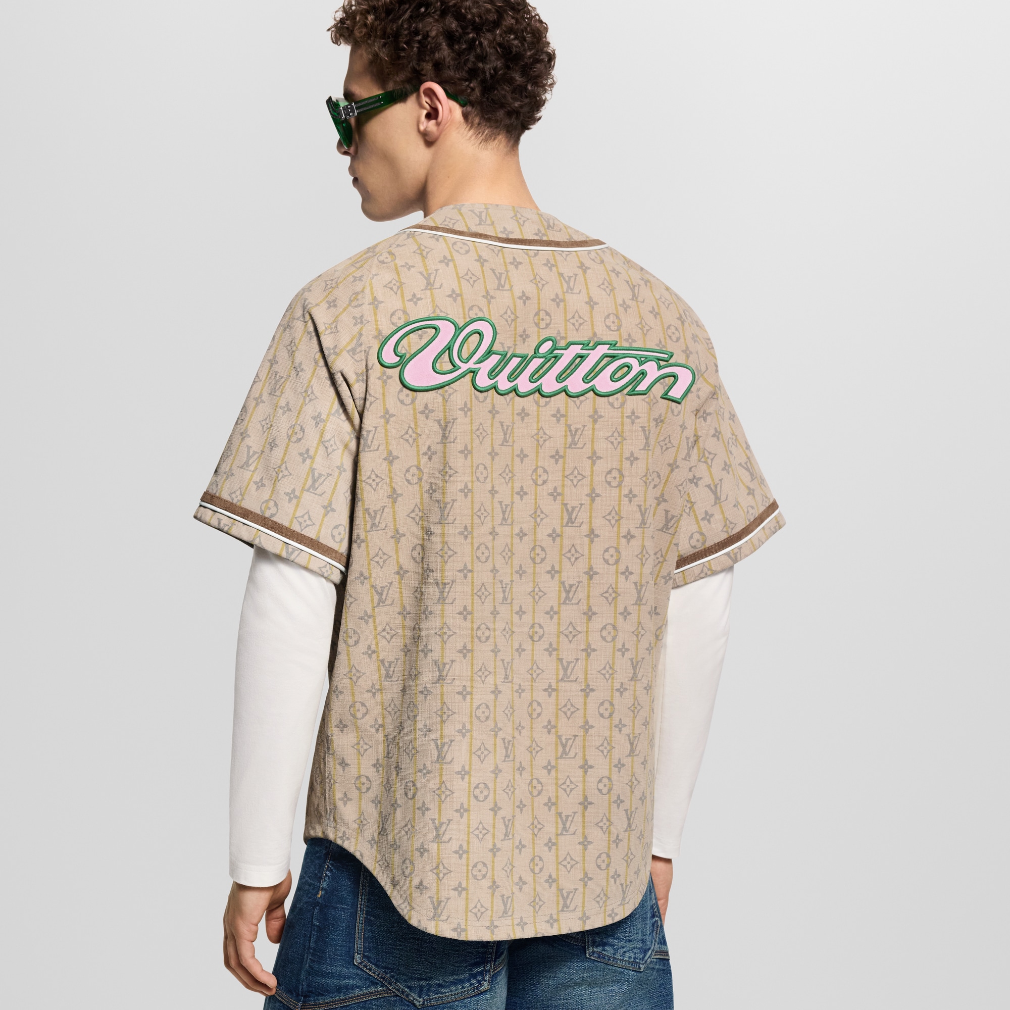 Leather Baseball Shirt - High-End Ready-to-Wear | LOUIS VUITTON ®